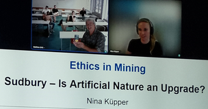 Nina Küpper (rechts) und der BHT Kurs: Quelle: eigenes Foto Nina_1