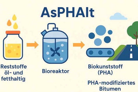 Prof. Sebastian L. Riedel © AsPHAlt-Verbund / KI-gestützte Grafik, Nutzung für Öffentlichkeitsarbeit freigegeben. RiedelasPHAlt