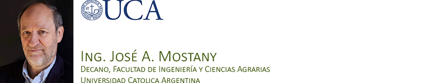 Ing. José Mostany - Universidad Catolica Argentina